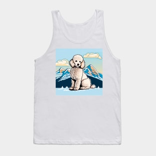 Support the Environment with Every Purchase - Poodle Mountain Design Tank Top